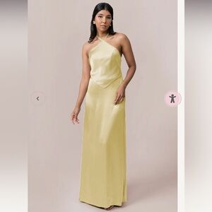 GORGEOUS FORMAL YELLOW DRESS WORN ONCE